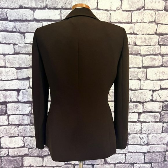 Le Suit Brown 2 Piece Tank & Matching Long Sleeve Jacket Size 8 - Picture 5 of 10